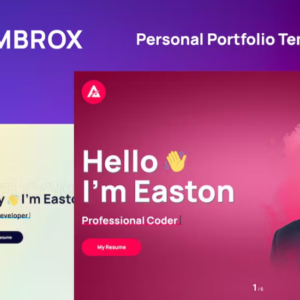 Ambrose Personal Portfolio Theme for wordpress