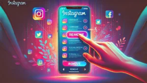 How to remove category on Instagram