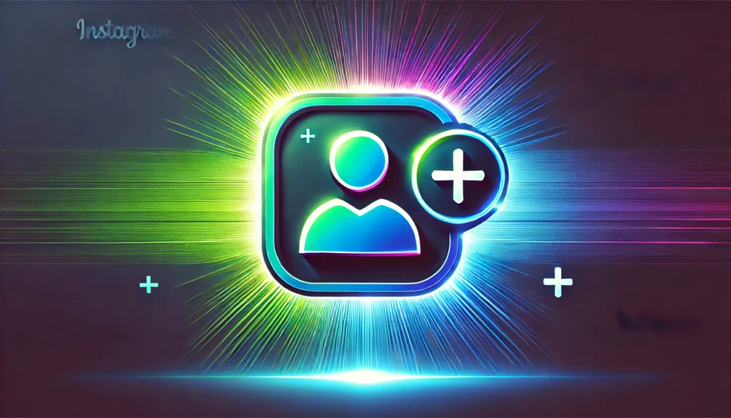 Instagram Person Icon With Plus Sign Mean